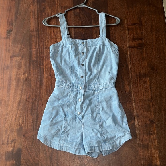 Denim romper - Picture 1 of 2